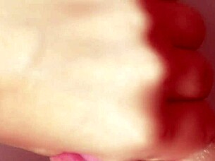 Little Slut's Passionate Cock Sucking Leads to Facial