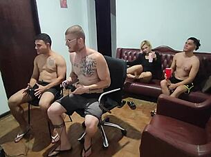 It was just to play a video game, but ended up in a fun hangout