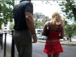 dirty blonde wants cum on her ass