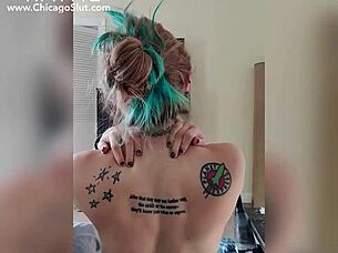 Emotional Teasing Ride On Stepbro With Toys And Tattoo In Taboo Roleplay