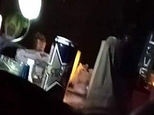 Amateur deepthroat blowjob in casual setting