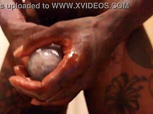 Hallelujah Johnson Masturbates With A Sex Toy And Cums Hard