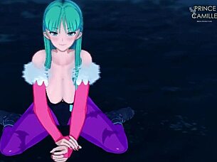 Morrigan, Horny Succubus, Wants Your CUM! Follow Her JERK OFF Instructions!