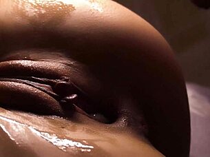 the creampie drips from my wifes tender pussy