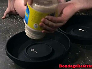 redhead sub gets humiliated in bdsm 😈