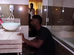 Slut Gives to Receptionist and Gets Cum Inside!