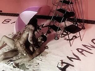 Wow, Blonde With Big Tits Bangs Photographer After Pool Modeling!