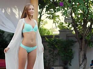 what are these natural blonde hotties stripping for