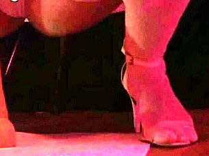 Hotwife Shows Off High Heels And Pantyhose For Fetish Lover's Pleasure