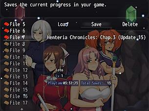 Henteria Chronicles 3: English Pixel Art Game