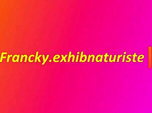 Francky in forest masturbating