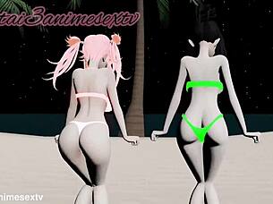 HENTAI3ANIMESEXTV SPOILER CAPÍTULO 3 BAILE Y INTERACCIÓN CON MI AMA FAVORITA Y SU AMIGA