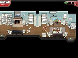 spooky milk life taboo hentai game pornplay ep 19 nerdy girl public handjob in the library