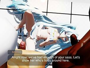 Miku Teases Wet Masturbation in Pool Photoshoot