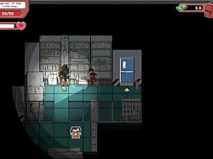 spooky milk life taboo hentai game pornplay ep 19 nerdy girl public handjob in the library