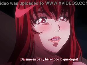 Does the teacher get creampied in bondage hentai?