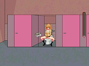 Why does college lady fuck men in hentai game?