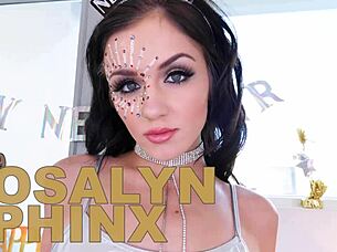 Rosalyn Sphinx POV Blowjob Swallow