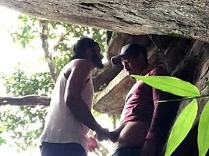 Bareback Gay Sex On The Beach With Monster Cocks