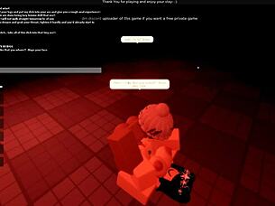 Roblox porn with blowjob and riding