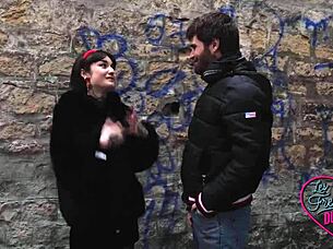 crystal brunette from bordelaise brothel in lingerie, skinny with small tits, very naughty