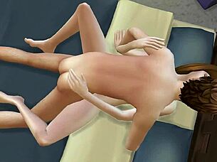 Sims Couple Fucks Intensely To Try For Baby