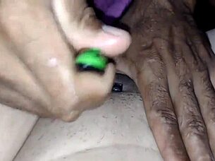 cuckold prepares wife for her lover who loves smooth pussy