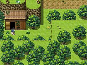 tanned girl natsuki in hentai game ep 7, men jerk off huge cocks wanting her curvy body