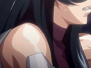 Watch Taimanin Asagi get assfucked in the arena