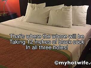 Jackie housewife acts as whore at work with black cock.