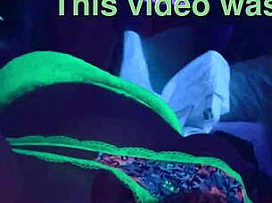 Sexy POV features horny Nikki Lixxx licking big cock