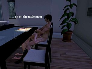 Stepmom And Stepson Engage In Mature Amateur Sex