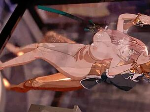 Watch Tsukishiro Yanagi Get Pounded In Doggystyle!