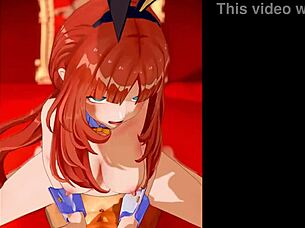 genshin nilou motion with damage voice hentai