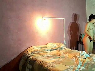 Curvy Spanish milf masturbates homemade and cums hard