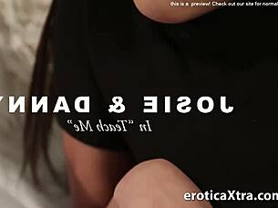 Josie Wears Glasses During Brunette Foreplay Scene