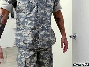 Gay Black Military Sex - Good Anal Training!