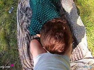 I fucked Alisa Lovely near the lake