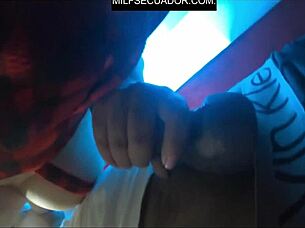 zamira culona with her first costume and aleja in ecuador shirt watching the game