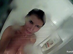 Romi Rain Showers in Solo Masturbation?