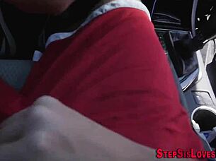 teen amateur sucking in pov, cum in mouth