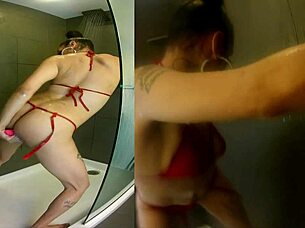 the jollies llc shower fun toy review heated toy recorded by mrs jollies masturbation?