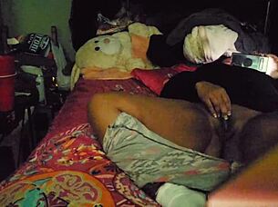 Watch me cum to porn with intense orgasm