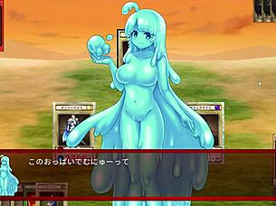 SUCCUBUS DUEL VS SLIME SUCCUBUS: DETAILED HENTAI ACTION WITH BIG TITS.