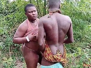 Intense Bicycle Fuck with Hot Ebony Girl Outdoor