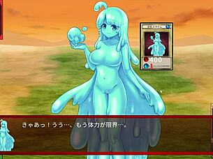 SUCCUBUS DUEL VS SLIME SUCCUBUS: DETAILED HENTAI ACTION WITH BIG TITS.