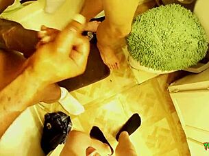 Tooken, are you ready to go over the edge in this interracial group?