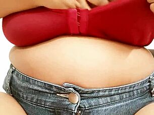 i play with my big boobs