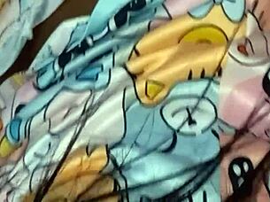 Alice In Pajamas With Wet Pussy