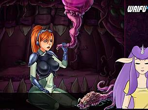 Starcraft II slutcraft prehltne spermie do nohavičiek, hentai orgasmus od kreslenej kurvy